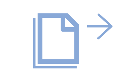 調査シートの発送イメージ画像